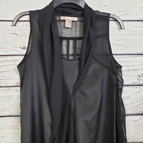 Love 21 Medium Black Sheer Top - Picture 2 of 5